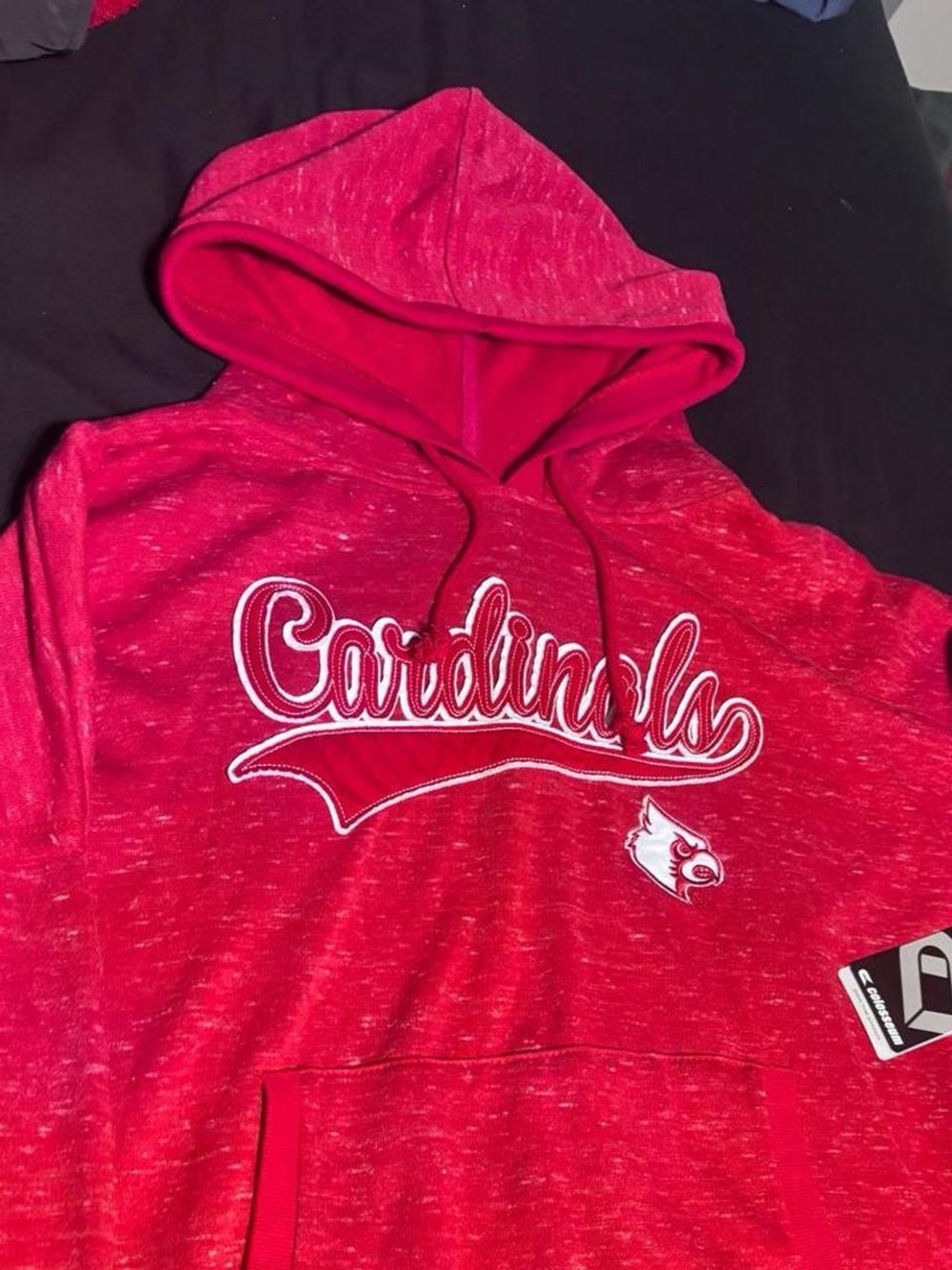 Louisville Cardinals Colosseum Red Cardinals Hooded Sweatshirt